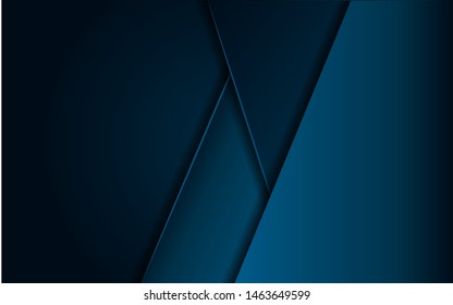Modern dark blue with abstract style background