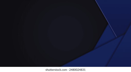 Modern dark blue with abstract style background