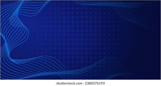 fondo azul oscuro moderno con líneas y puntos