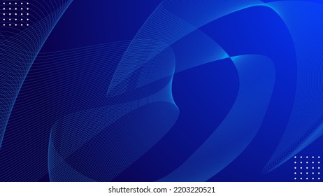 Modern dark blue background with technology abstract lines