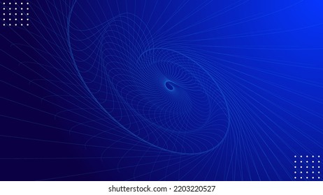 Modern dark blue background with technology abstract lines