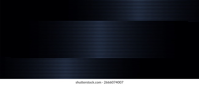 Fondo de Anuncio azul oscuro moderno con superposición diagonal geométrica y líneas brillantes eps 10