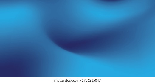 Modern Dark Blue Gradient Abstract Background. Blurred Gradient, copy space