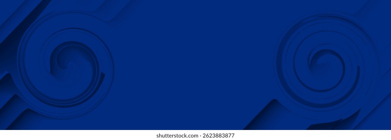 moderner dunkelblauer Farbverlauf-Diagonalhintergrund mit Schatten. Moderner diagonaler Papierschnitt. Geeignet für Business, Banner, Plakate, Websites, Flyer, Cover, Präsentationen. Vektorgrafik