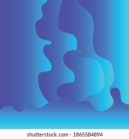 modern dark blue and light blue gradient background, cool colors