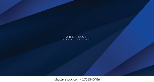 Modern Dark Blue Paper Background With Dark 3d Layered Line Triangle Texture In Elegant Website Or Textured Paper Design