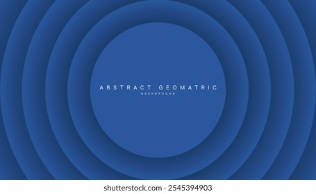 Modern dark blue paper background, line triangle texture in elegant website or textured paper design.