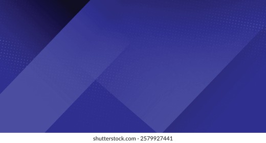 Modern dark blue paper background with layered line triangle texture
