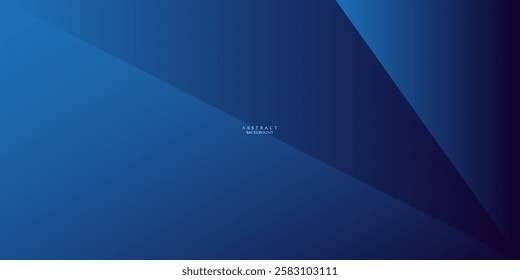 Modern dark blue paper background with dark 3d layered line triangle texture in elegant website or textured paper design