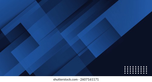 Modern dark blue paper background with dark 3d layered line texture in elegant website or textured paper design