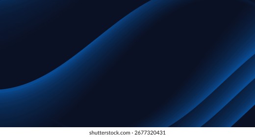 Fondo de papel azul oscuro moderno con textura de triángulo de línea en capas 3d oscuro en Sitio web elegante o diseño de papel texturizado