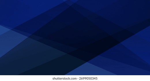 Fundo de papel azul escuro moderno com textura de triângulo de linha em camadas 3d escuro em site elegante ou design de papel texturizado. eps10