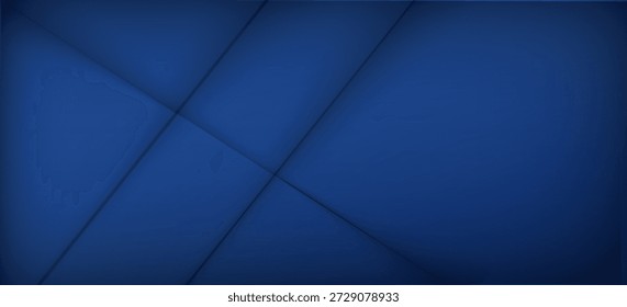 Fundo de papel azul escuro moderno com textura de triângulo de linha em camadas 3d escuro em site elegante ou design de papel texturizado