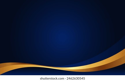 modern dark blue premium luxury wavy background, modern luxury border design with copy space area decoration