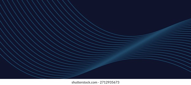Modern dark blue purple gradient background with diagonal geometric shape and element. eps10 vector