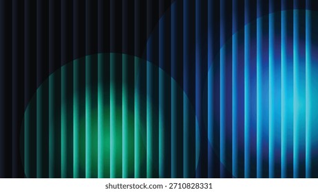 A modern dark blue and teal gradient vertical striped background pattern, perfect for digital design, and not isolated on white background.