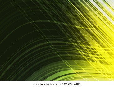 Modern Dark green Abstract background,Flash and Curve concept,design for texture and template,with space for text input,Vector,Illustration.