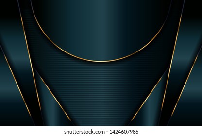 Modern dark green background with abstract style