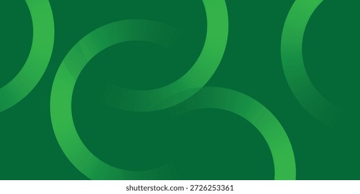 Fondo verde oscuro moderno con arcos circulares degradados suaves