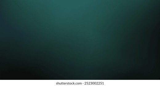Fondo degradado verde oscuro moderno con ambiente retro para cabecera de Web ancha, diseño de Anuncio de Web. VECTOR EPS