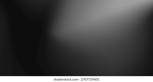 Modern Dark grey grainy gradient background, black backdrop. Design for Template, Social Media, Trendy, Modern, Brochure, Banner