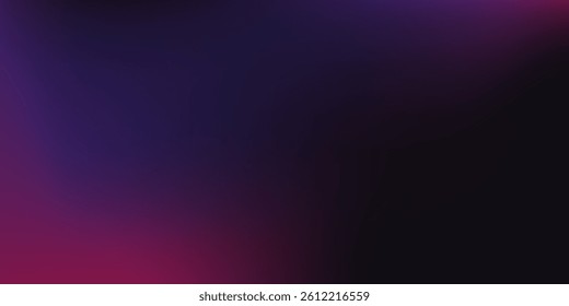 Modern dark purple pink blue color gradient background blurred neon color flow art simple modern