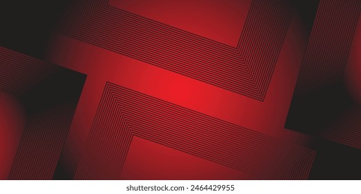 Modern dark red black white line abstract background for presentation design template. Vector illustration for corporate, business, wedding, talks, and beauty vector