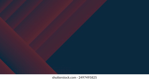 Moderner dunkelroter, schwarz-weißer, abstrakter Hintergrund für eine Präsentationsdesign-Vorlage. Vektorgrafik für Unternehmens-, Geschäfts-, Hochzeits-, Vortrags- und Schönheitswettbewerbe