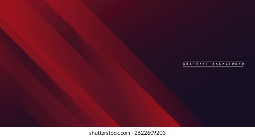Modern dark red black white line abstract background for presentation design template. Vector illustration for corporate, business, wedding, talks, and beauty contest