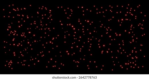 
Modern dark red glowing bokeh background design vector. 