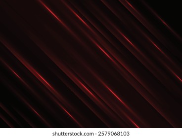 Modern dark red graphic presentation art background. vector illustration 