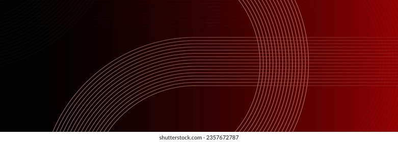 modern dark red wide banner background