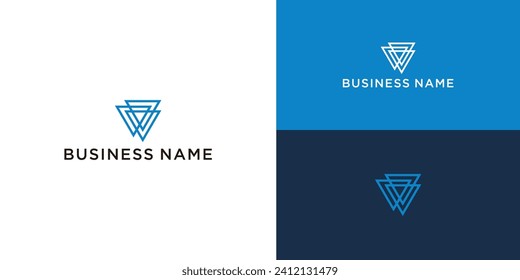 Modern data bank logo design