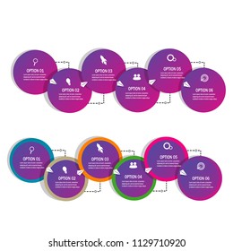 Modern data chart template with creative element infographic, timeline.diagram.chart data.