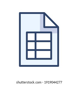 Modern data file icon emblem