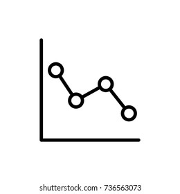 Modern data line icon. Premium pictogram isolated on a white background. Vector illustration. Stroke high quality symbol. Data icon in modern line style.