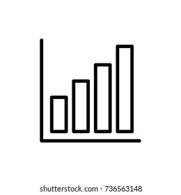 Modern data line icon. Premium pictogram isolated on a white background. Vector illustration. Stroke high quality symbol. Data icon in modern line style.