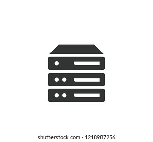 Modern Data Sever Icon