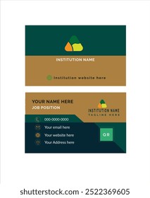 Modern Day Business Card Design