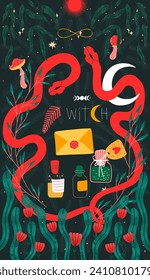 modern deck of tarot cards. prediction or fortune telling of the future and fate, mystical characters. printing on clothes or fabric