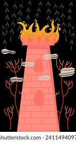 baraja moderna de cartas tarot. predicción o adivinación de futuro y destino, personajes místicos. imprimir en ropa o tela