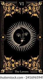 baraja moderna de cartas tarot. predicción o adivinación de futuro y destino, personajes místicos. imprimir en ropa o tela	
