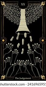 modern deck of tarot cards. prediction or fortune telling of the future and fate, mystical characters. printing on clothes or fabric	