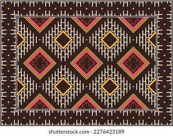 Modern decorating with oriental rugs, African Motif Boho Persian rug living room African Ethnic Aztec style design for print fabric Carpets, towels, handkerchiefs, scarves rug,