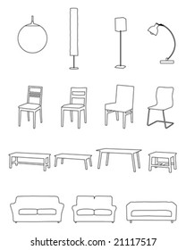 modern decoration vector