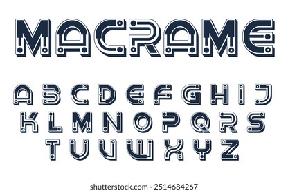  Diseño de estilo de fuente de Vector Abstractas decorativo moderno