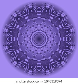 Modern Decorative Cicle Vector Shapes. Floral mandala. Vector illustration, for design