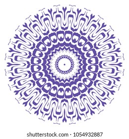 Modern Decorative Cicle Vector Shapes. Floral mandala. Vector illustration. For design