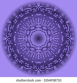 Modern Decorative Cicle Vector Shapes. Floral mandala. Vector illustration, for design