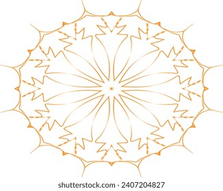 Modern Decorative floral color mandala. Modern Decorative floral color mandala. Vector illustration